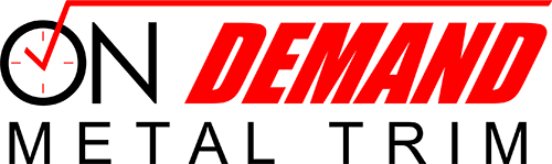 on demand metal trim logo